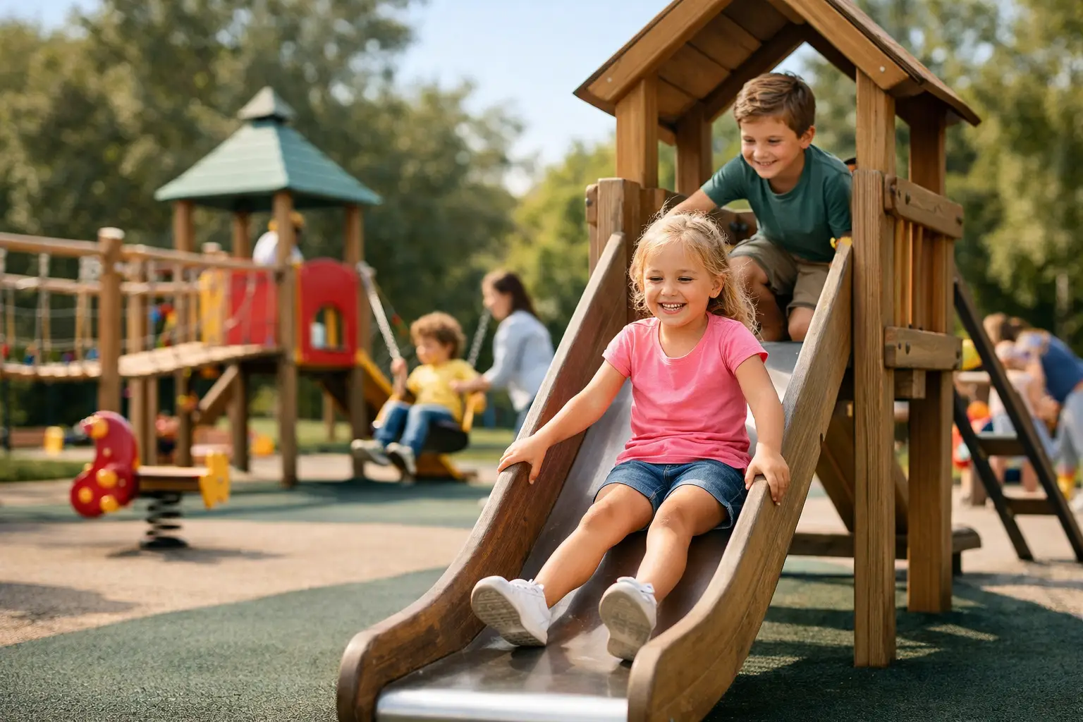 Area giochi bambini: scegliere quella giusta