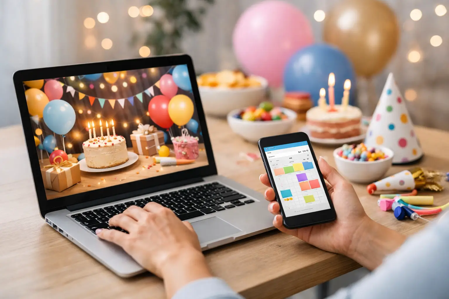 Come prenotare festa online senza stress