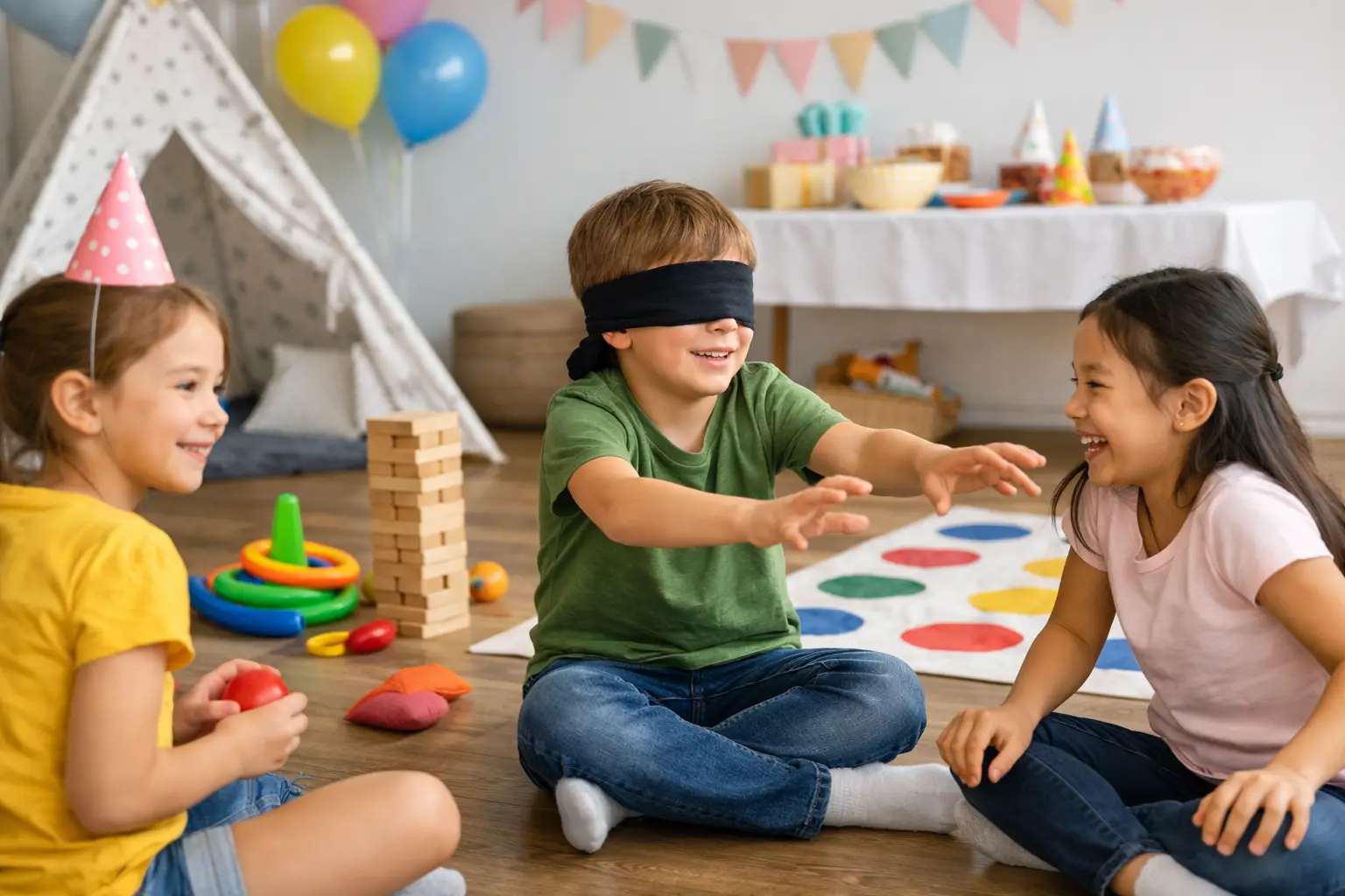 12 giochi per compleanni bambini da fare al chiuso
