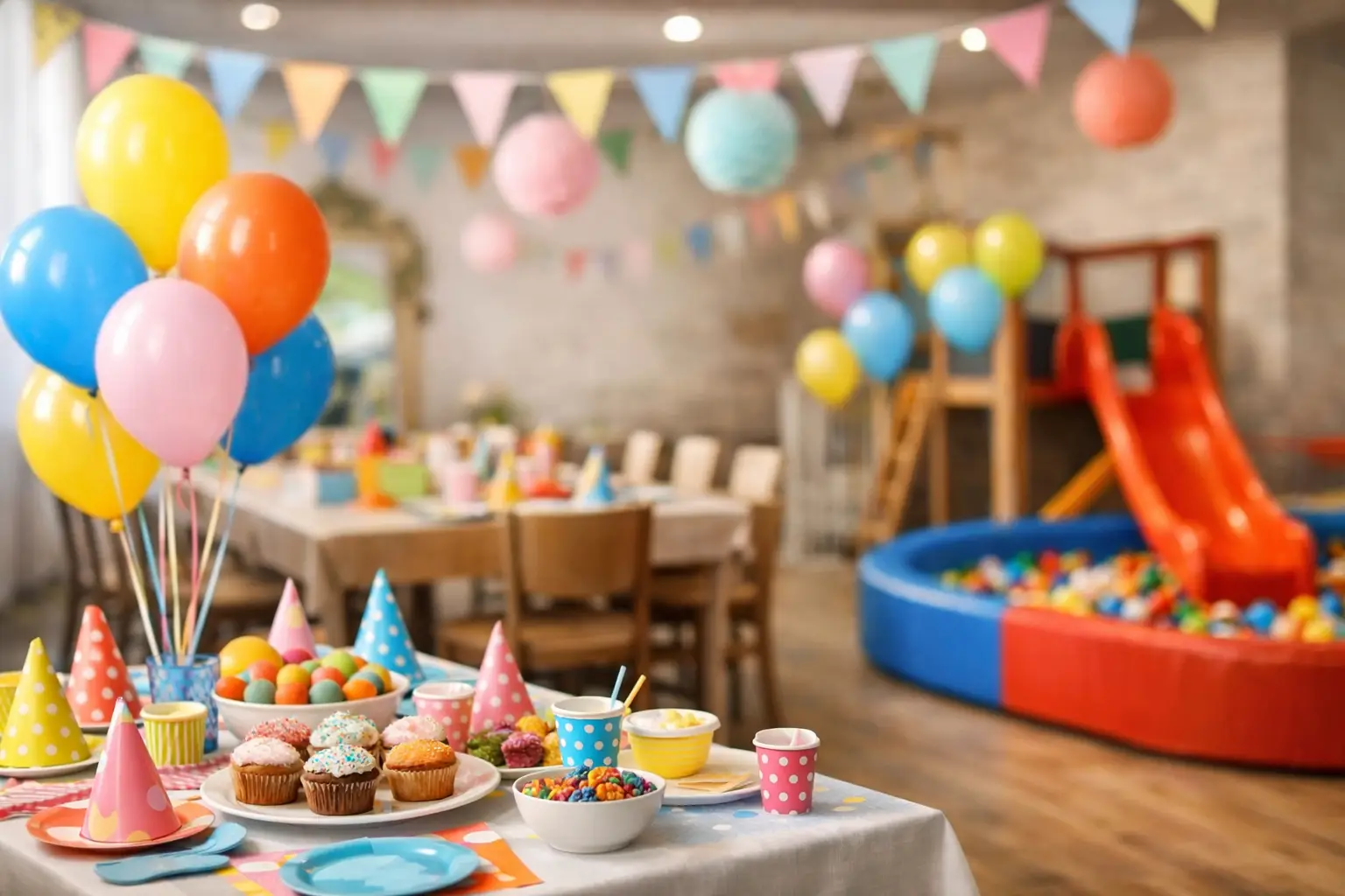 Come scegliere sala compleanno bambini