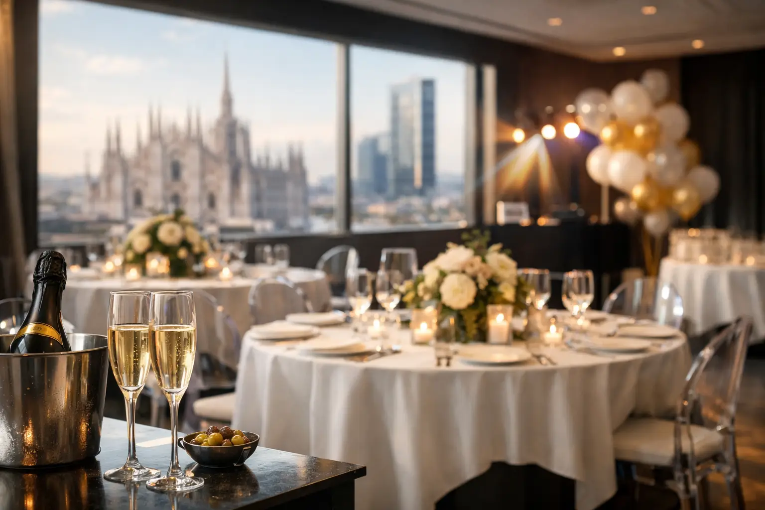Sala feste Milano: come scegliere bene