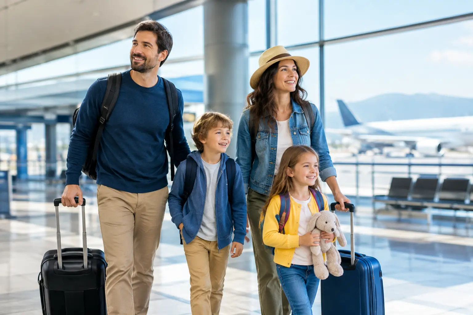 Affordable International Travel With Kids on Less