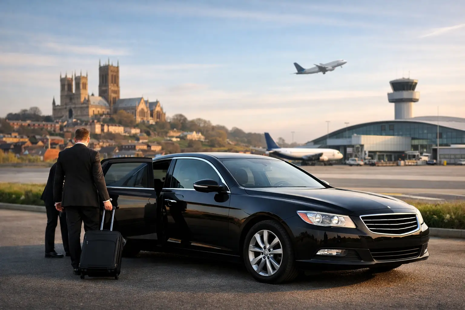Lincoln to East Midlands Airport Taxi Service