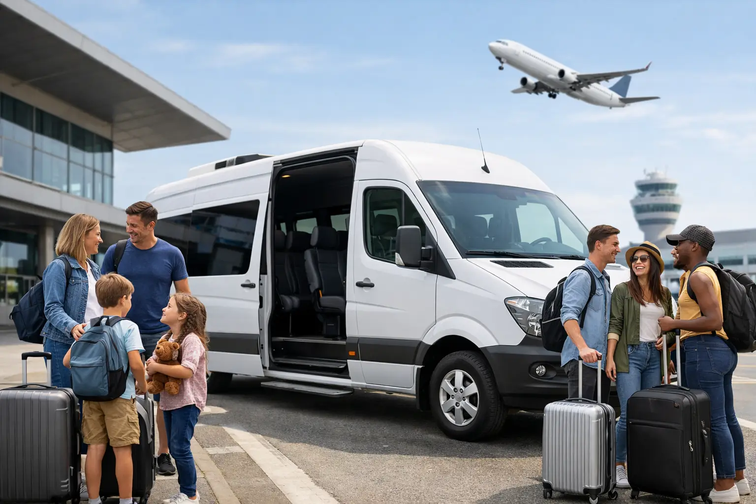 Minibus Airport Transfers for Families and Groups