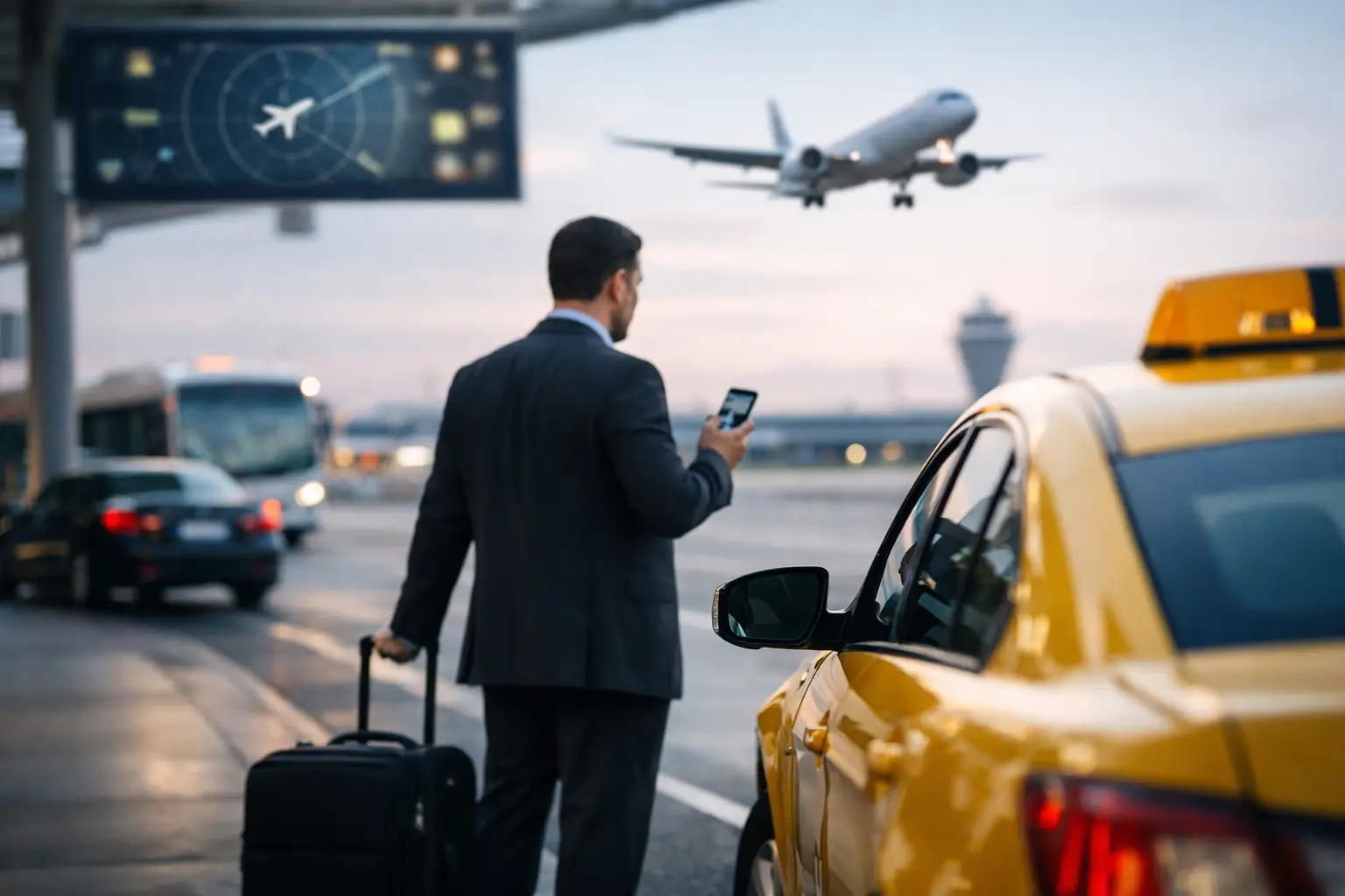 How Airport Taxi Flight Tracking Keeps You Moving