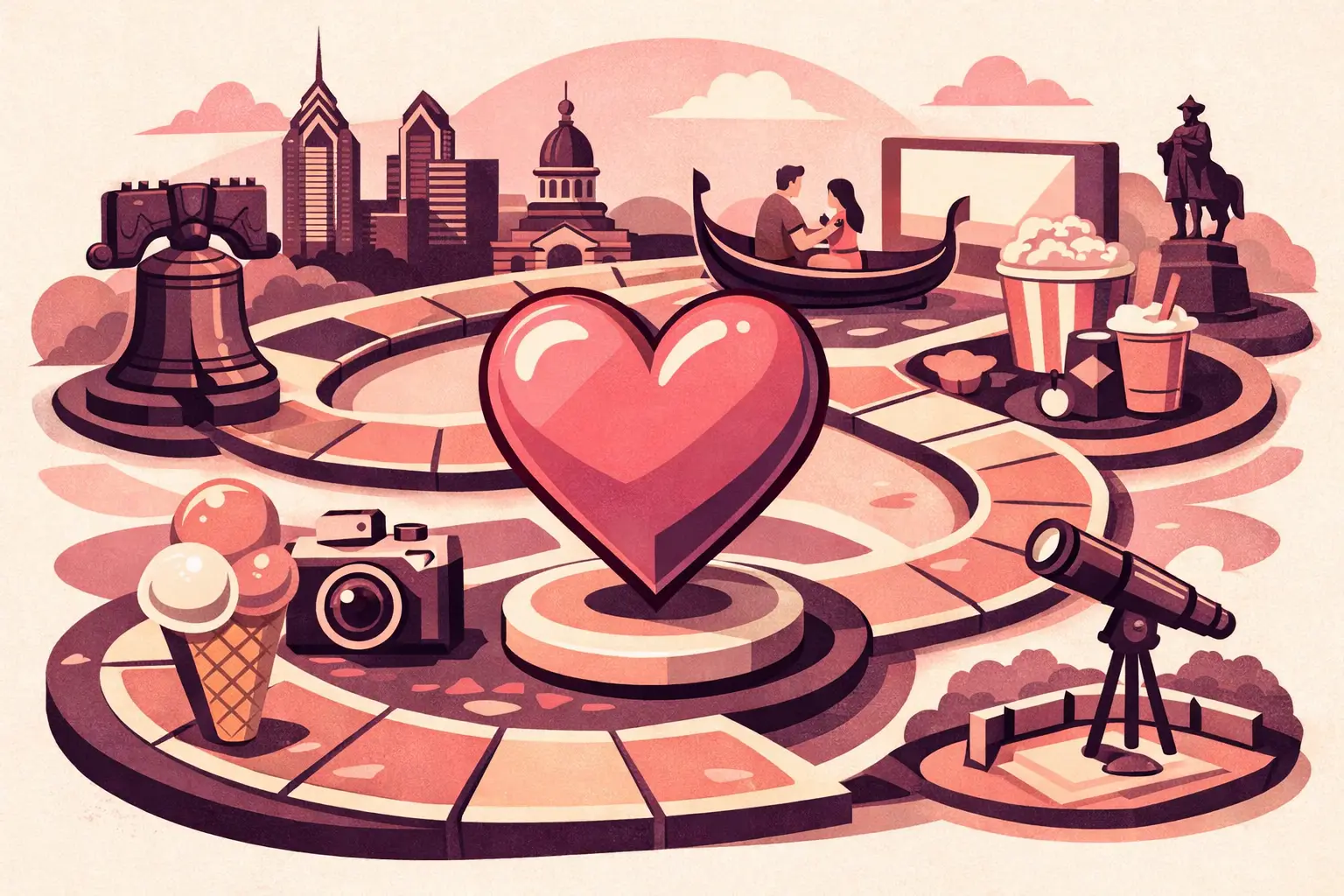 First Date Activity Guide for Philadelphia Couples