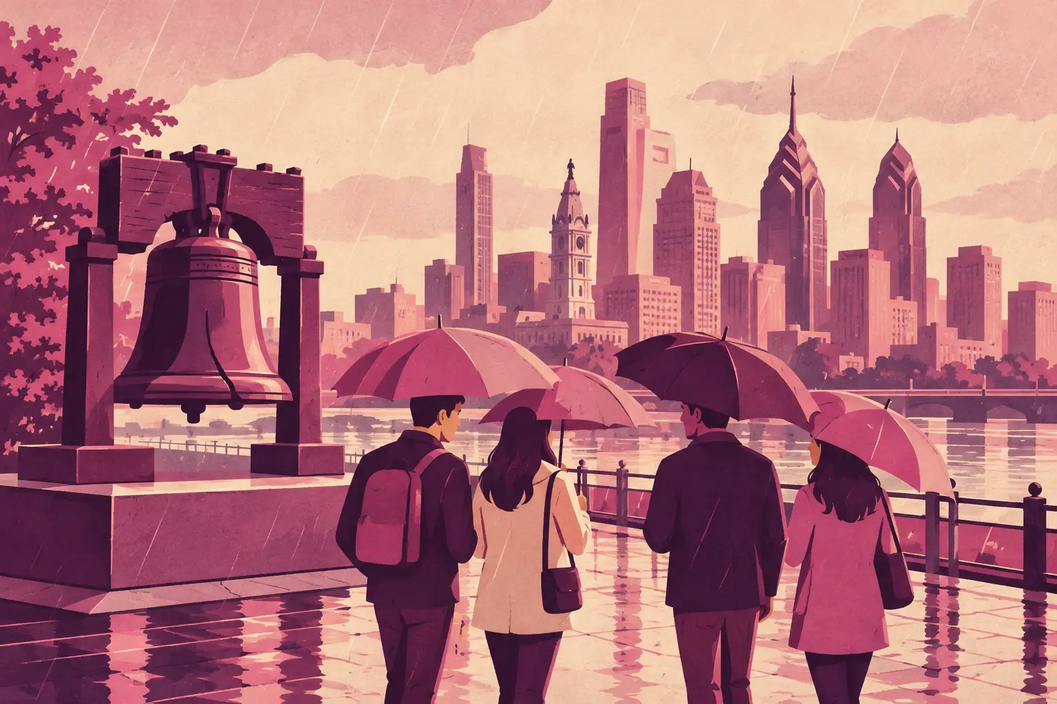 Rainy Day Group Plans for Philadelphia Crews