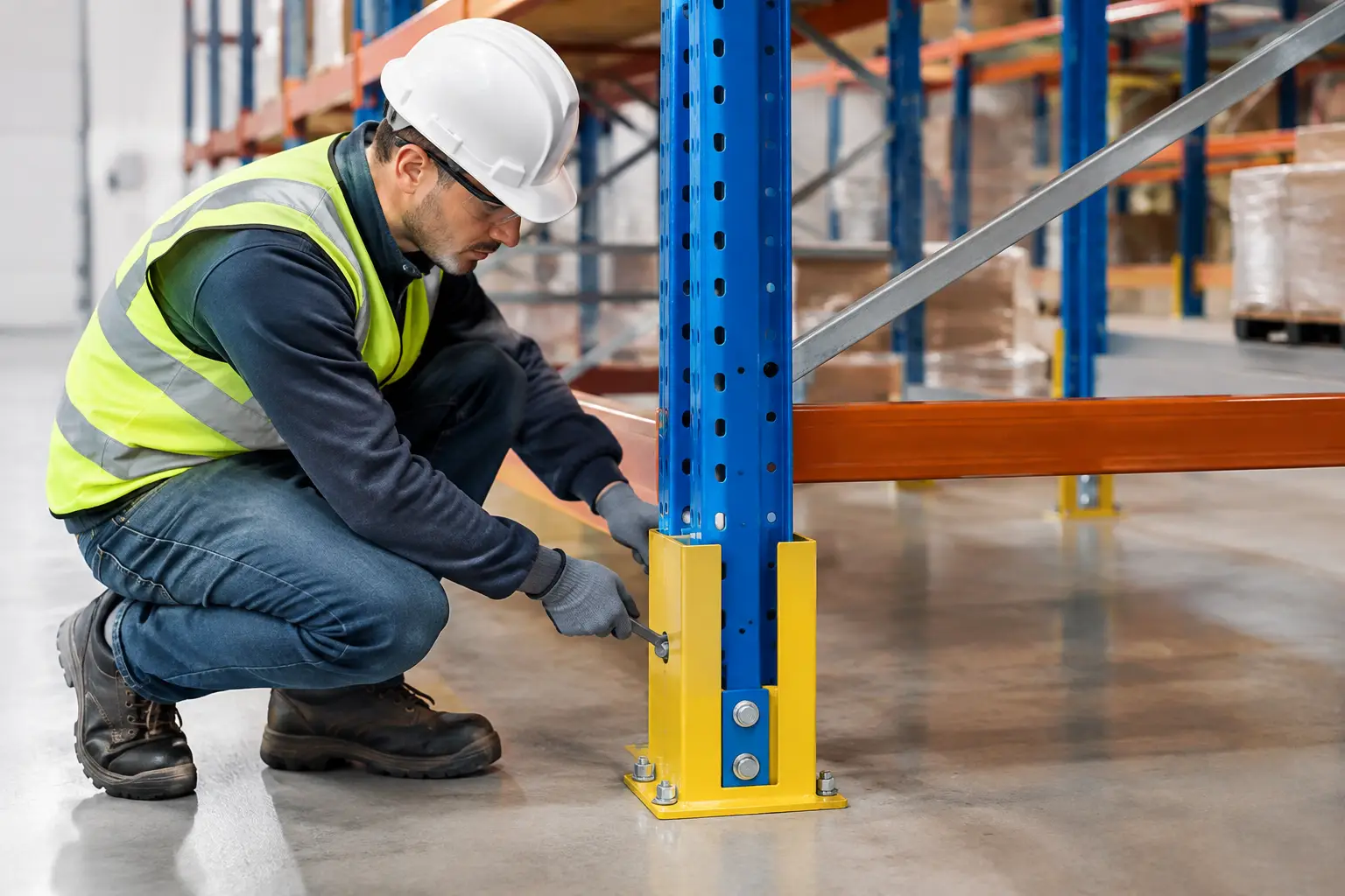 How to Secure Warehouse Uprights Safely