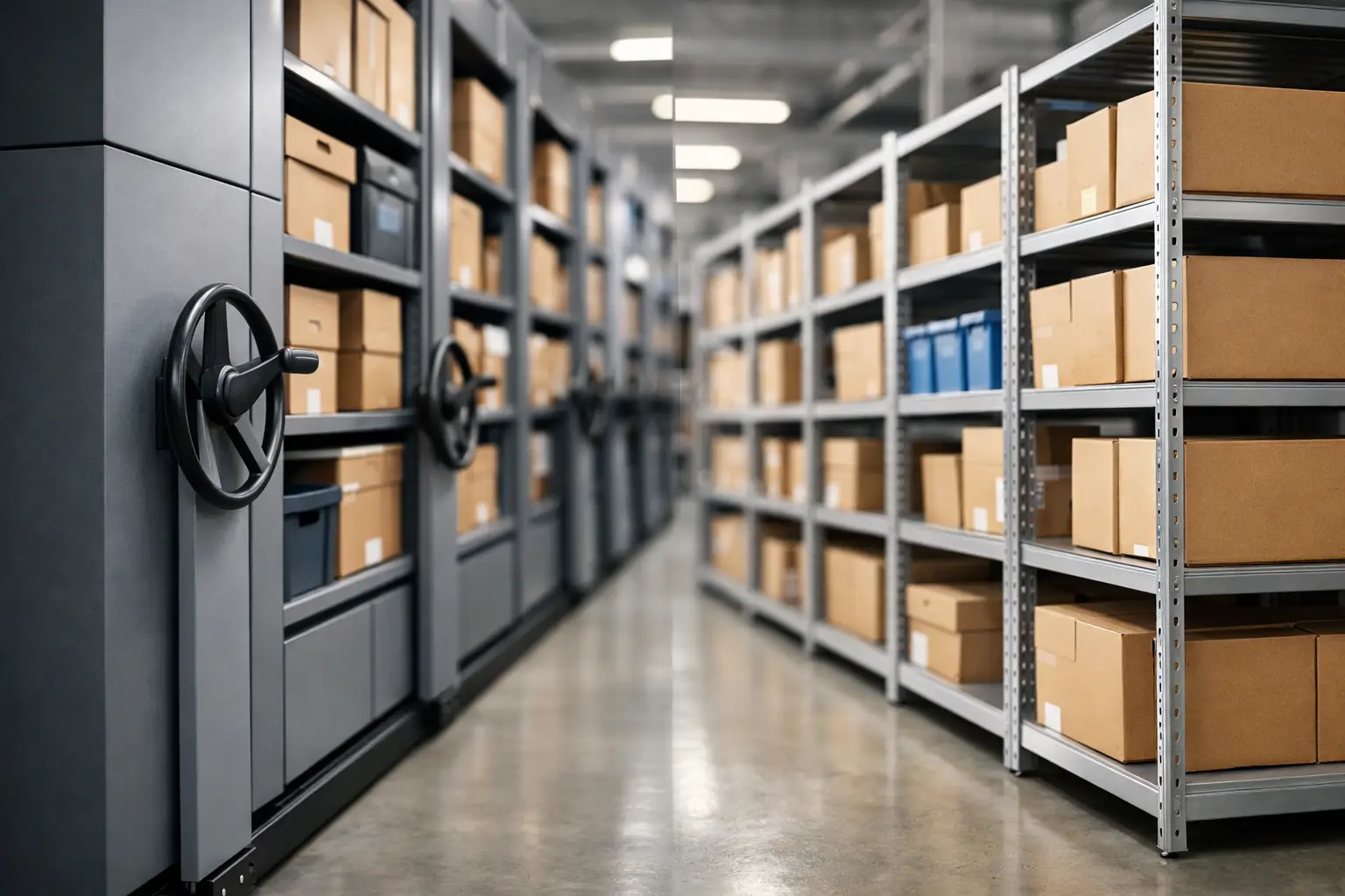 Mobile Shelving vs Static Shelving Compared