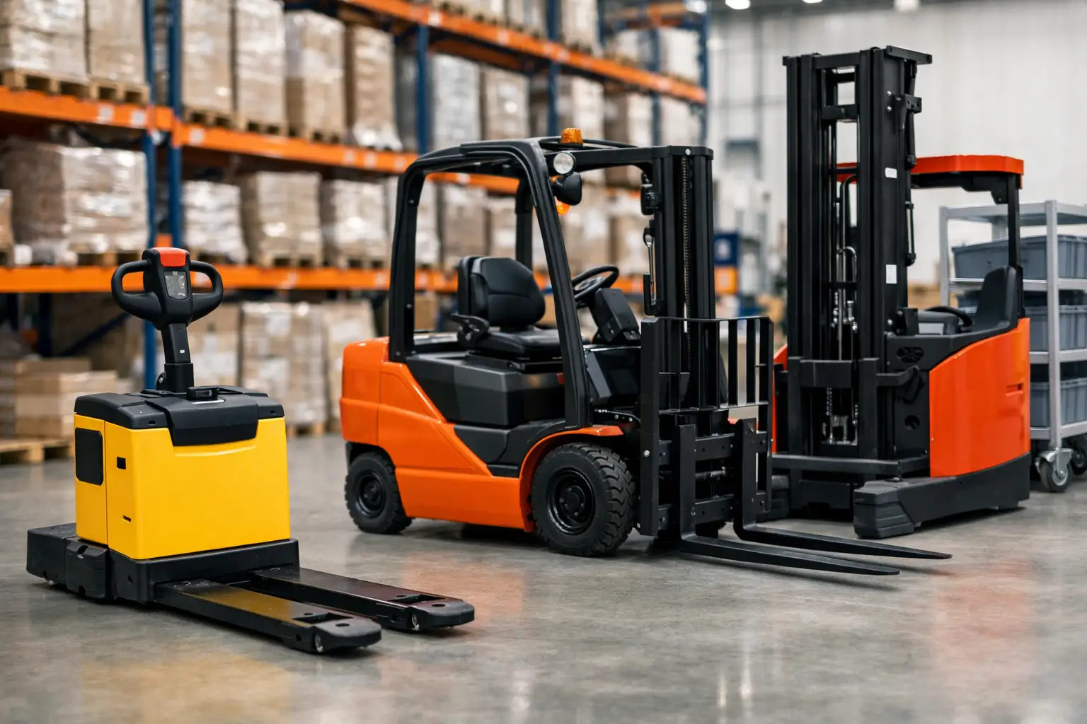 Choosing Material Handling Equipment for Storage