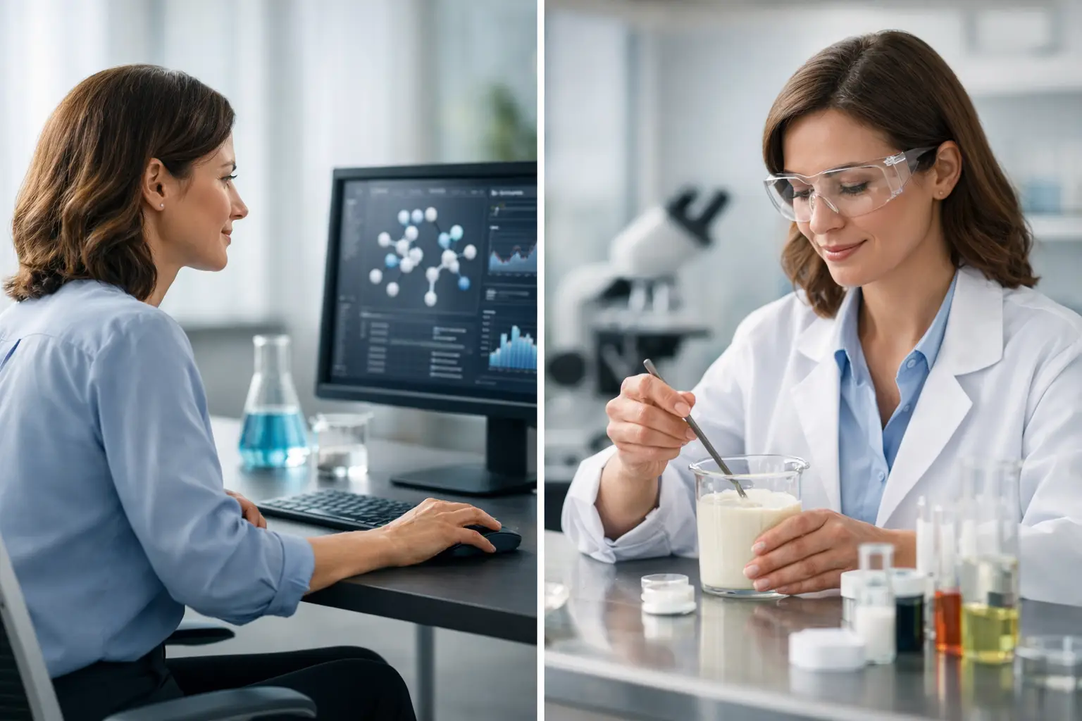 Formula Simulation vs Bench Formulation Compared
