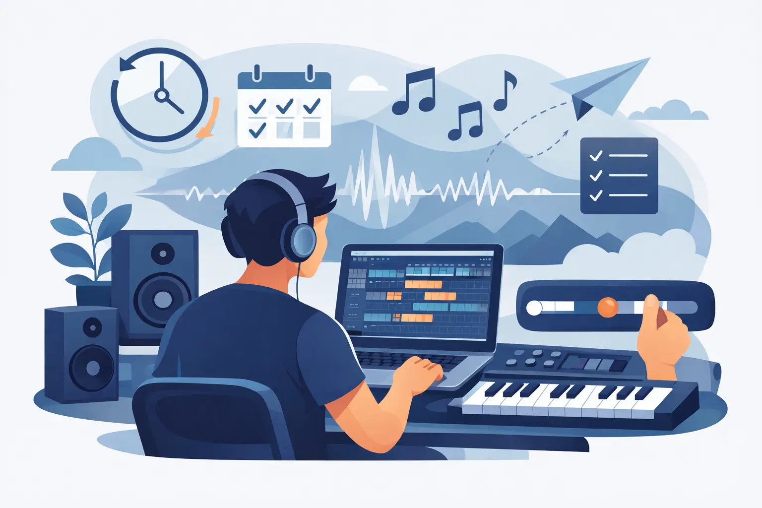 How to Finish Electronic Music Tracks Every Week