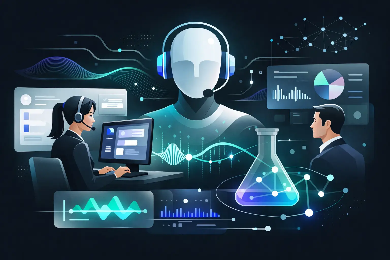 Как работи AI call center в реалния бизнес