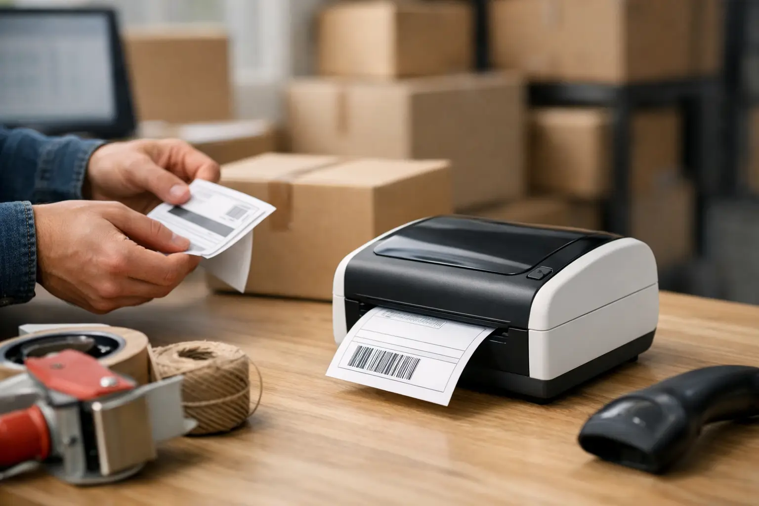 How to Use Shipping Label Printer Right