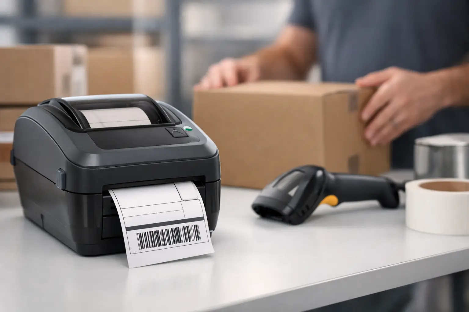 How Do Shipping Label Printers Work?