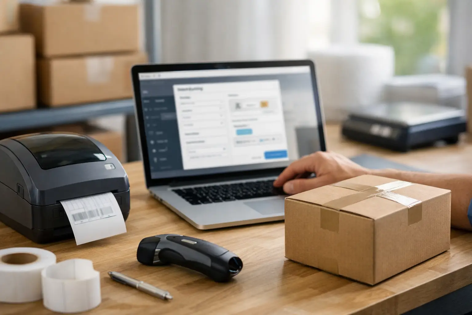 Shipping Label Printing