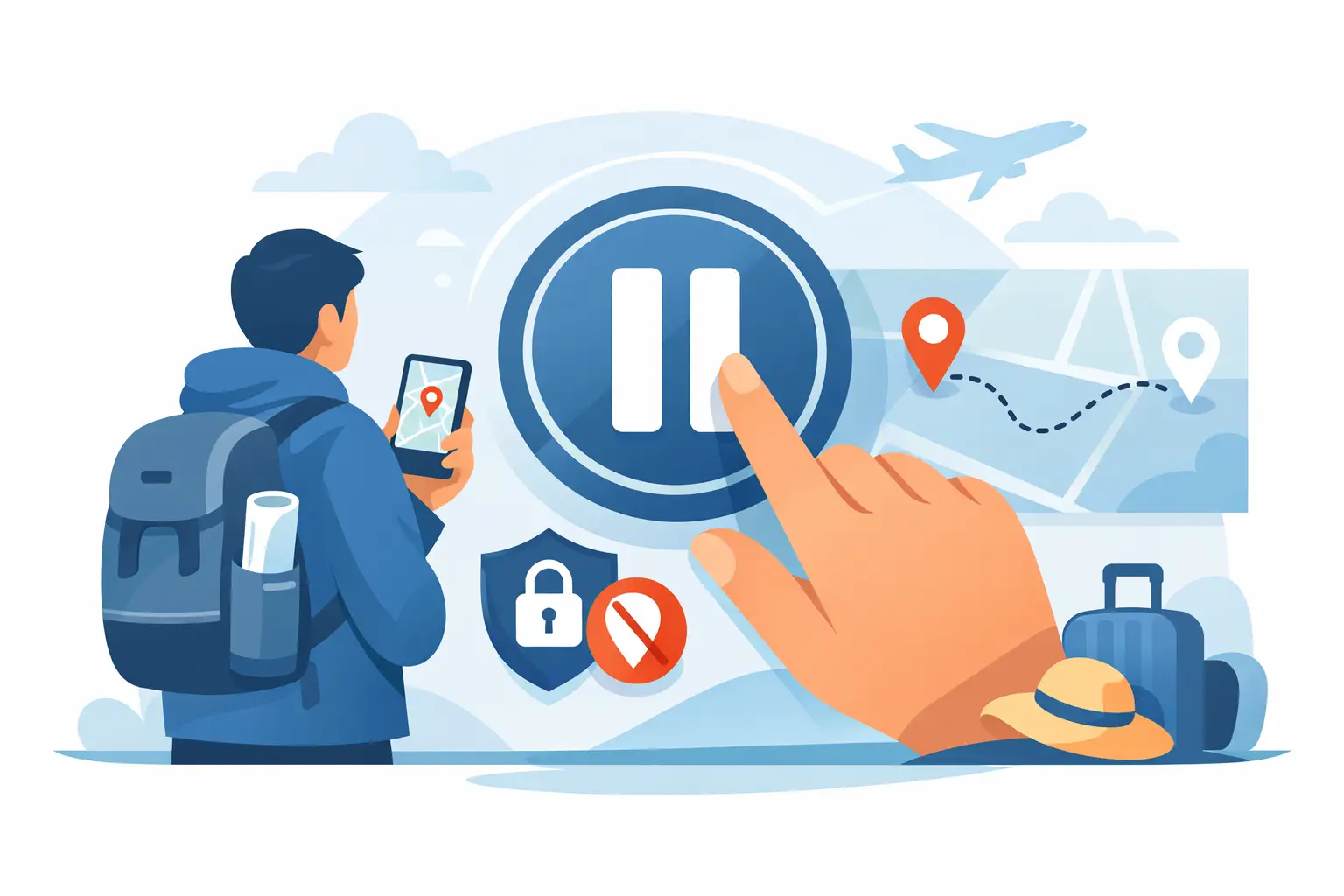 Can Travelers Pause Tracking? Settings and Safety