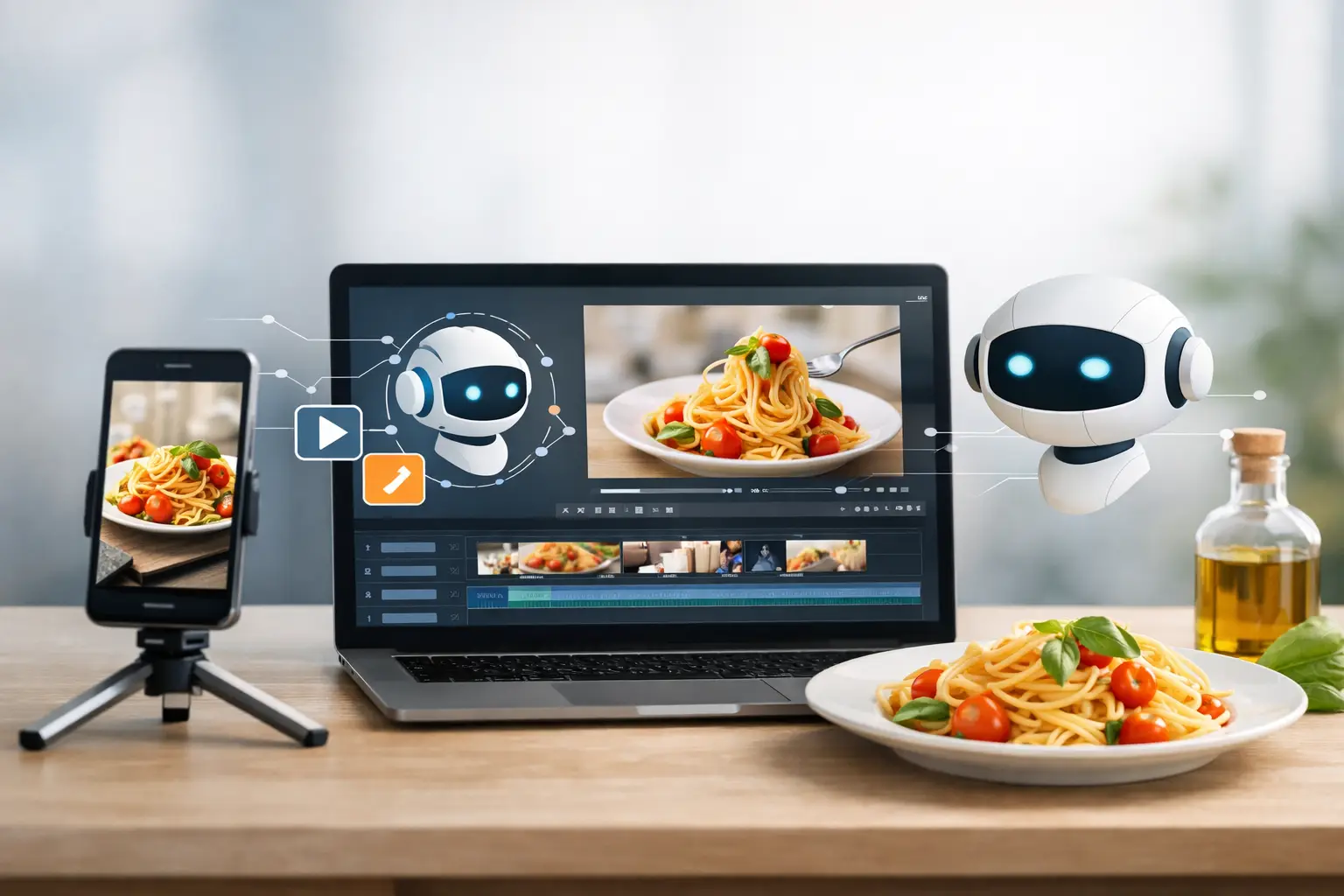 AI Food Video Editor for Fast Brand Content