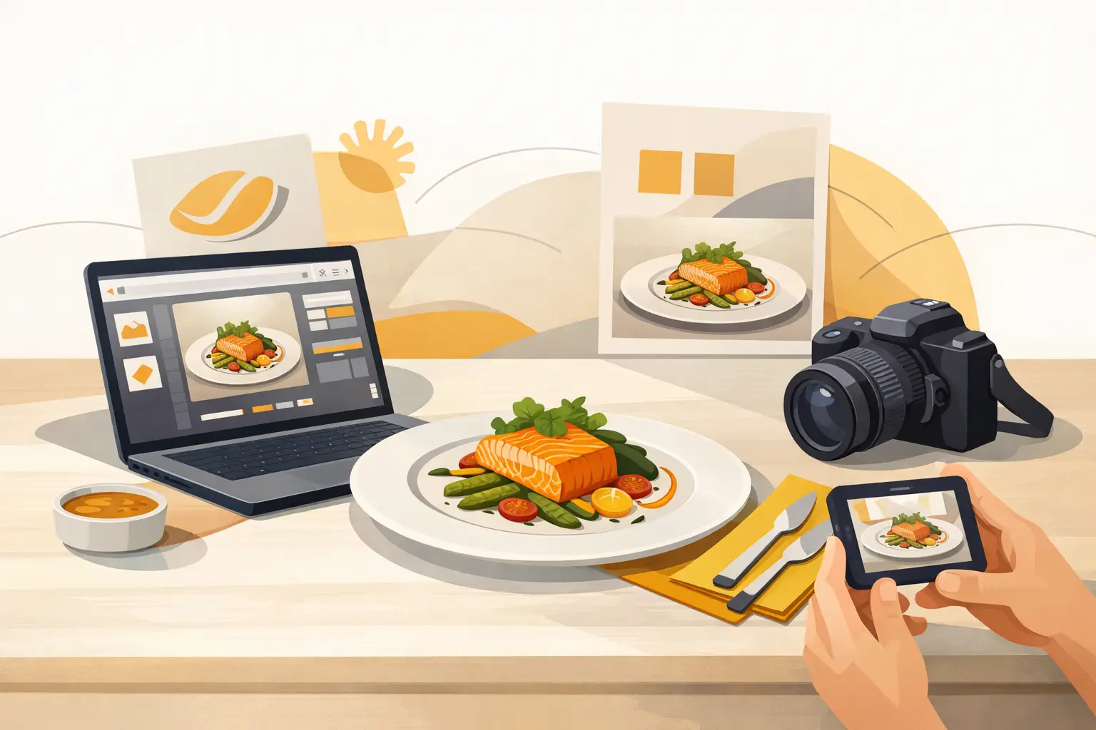 How to Generate Branded Dish Visuals
