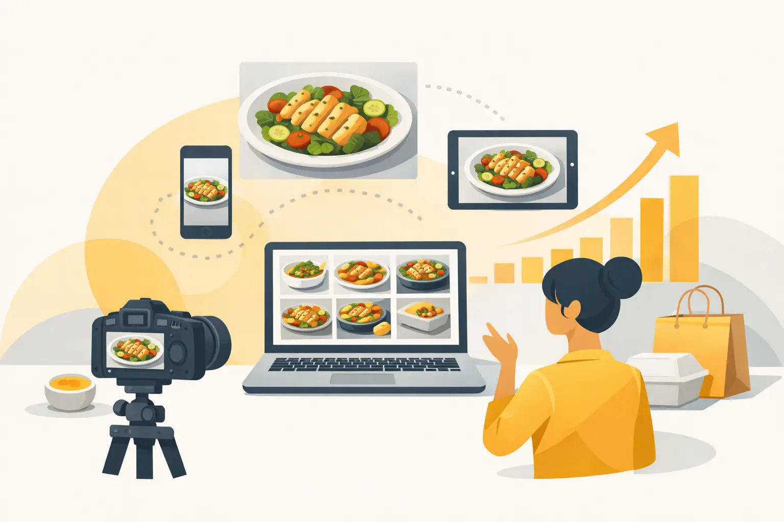 Commercial Food Visuals That Scale