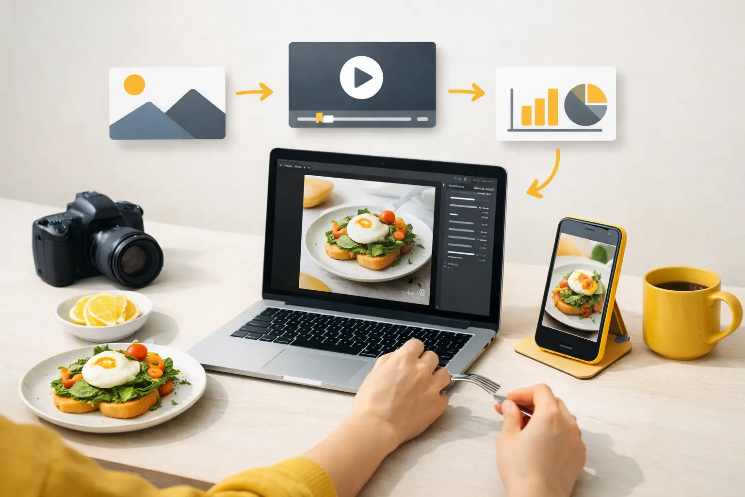 How to Scale Food Content Without More Shoots
