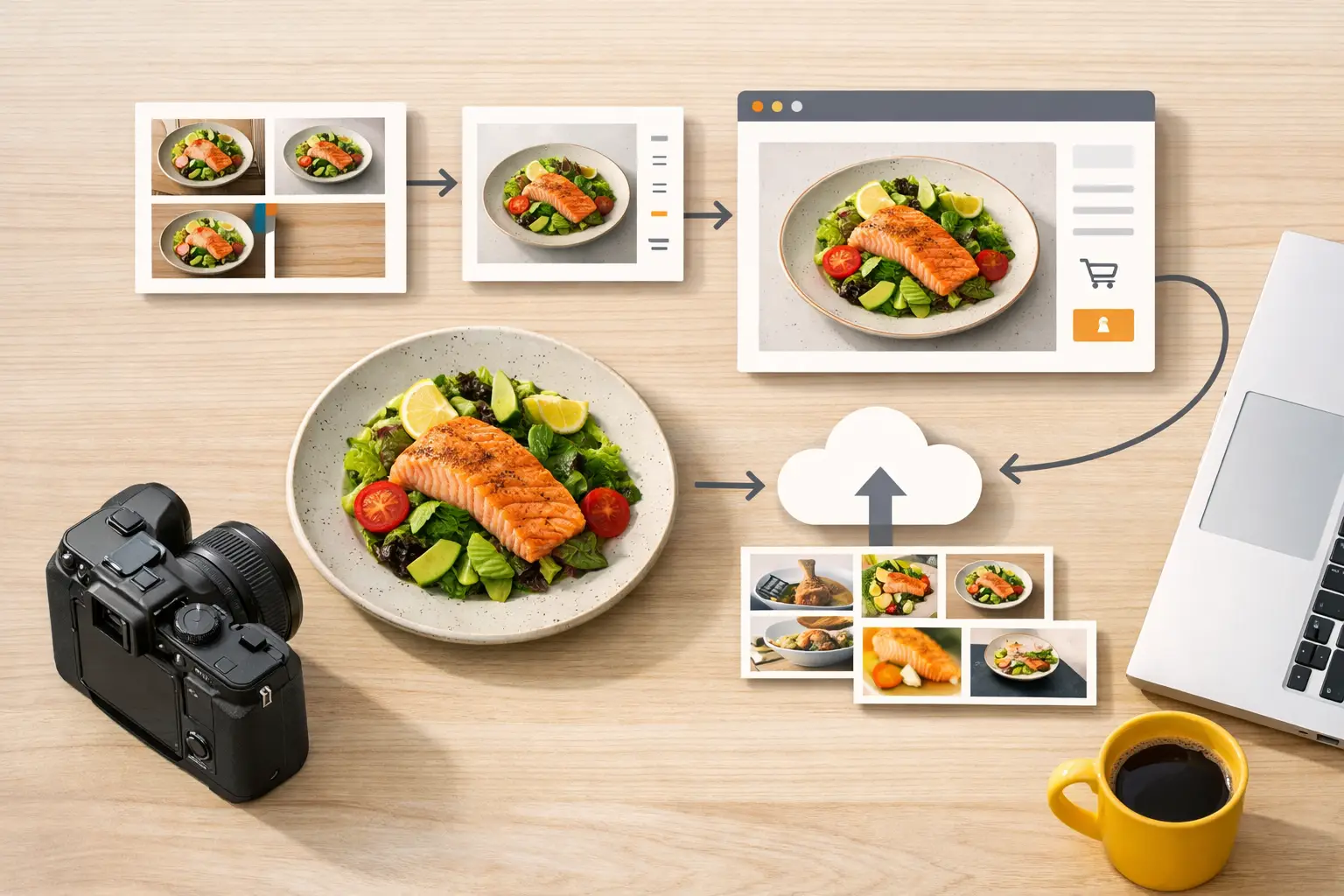 Build a Food Ecommerce Image Workflow That Scales