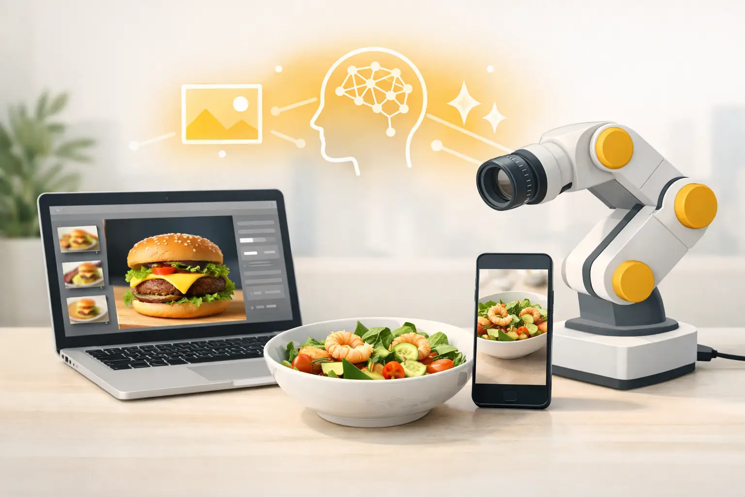 AI Food Pictures for Fast Commercial Content