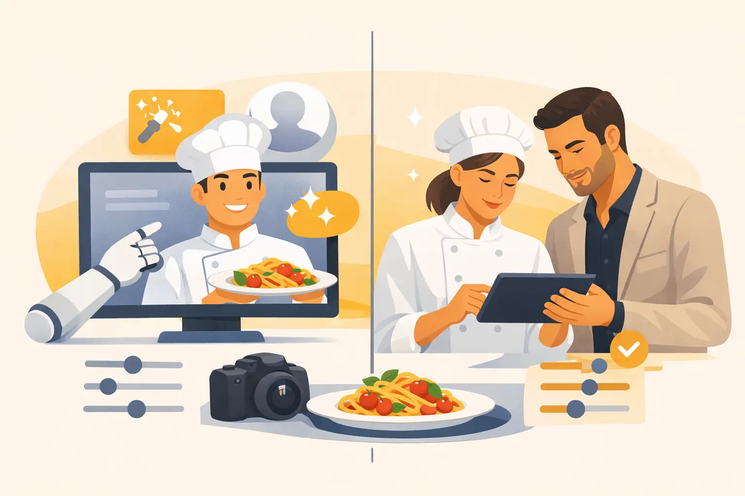 Can Restaurants Use AI Images? Yes, With Rules