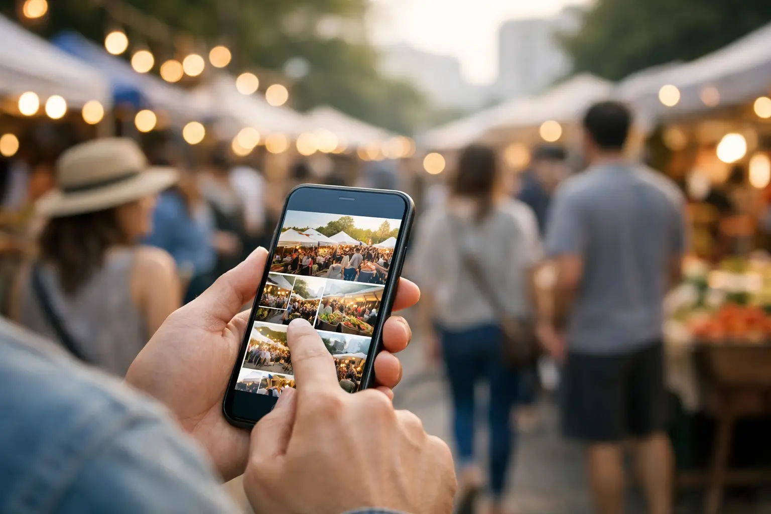 Event Discovery App for Markets That Draws Crowds