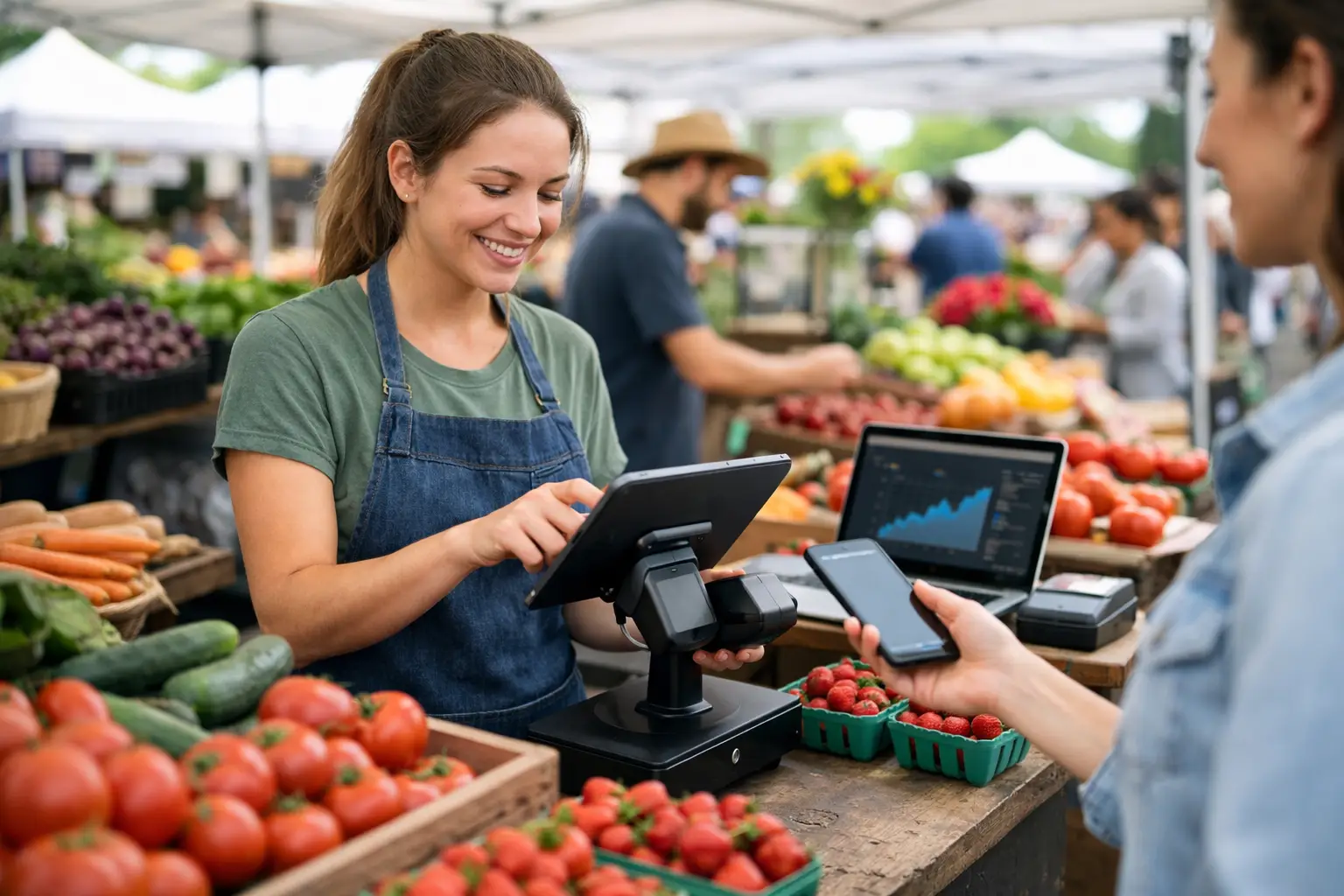 Farmers Market Vendor Software for Busy Stalls