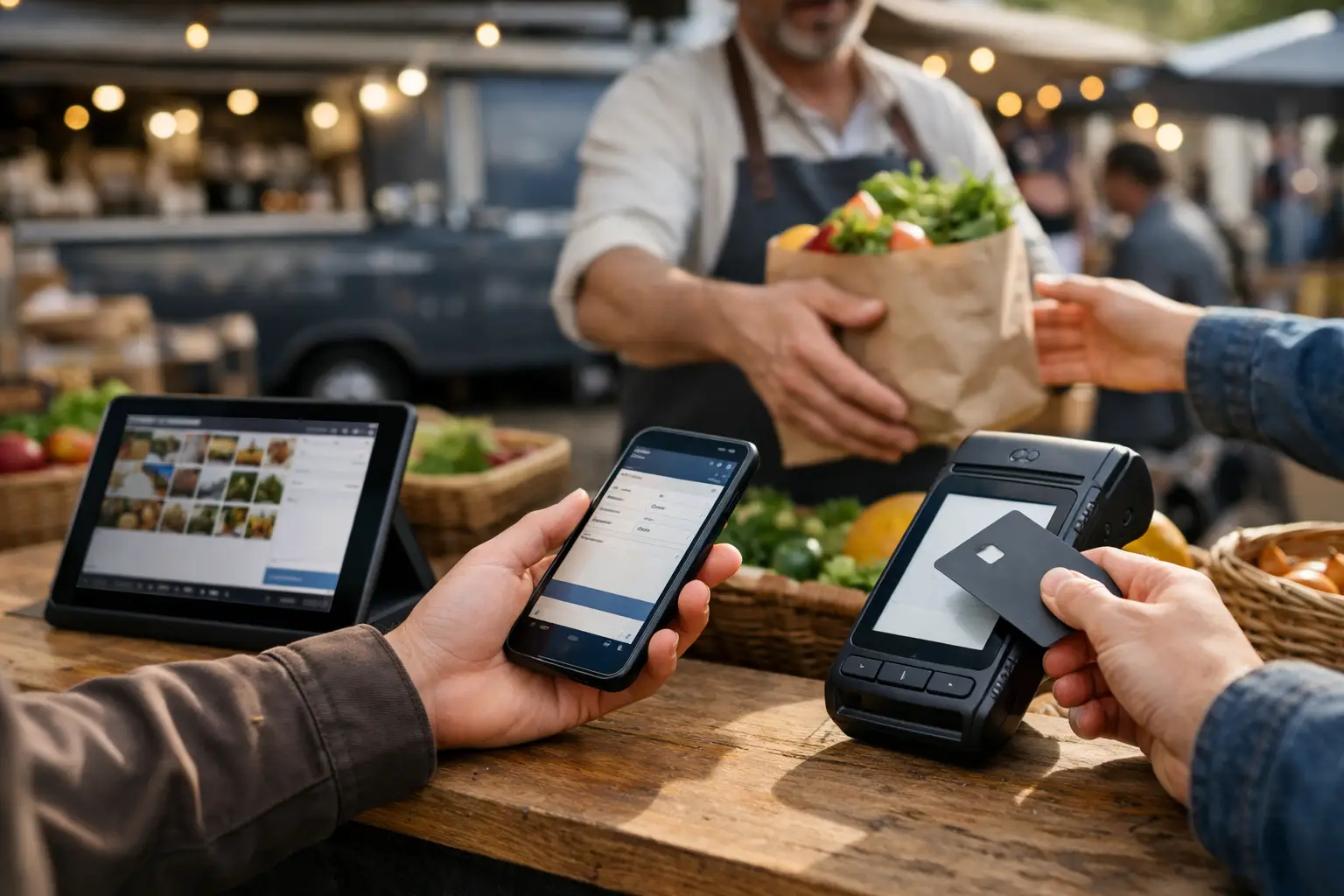 Multi Device POS for Markets That Keep Moving