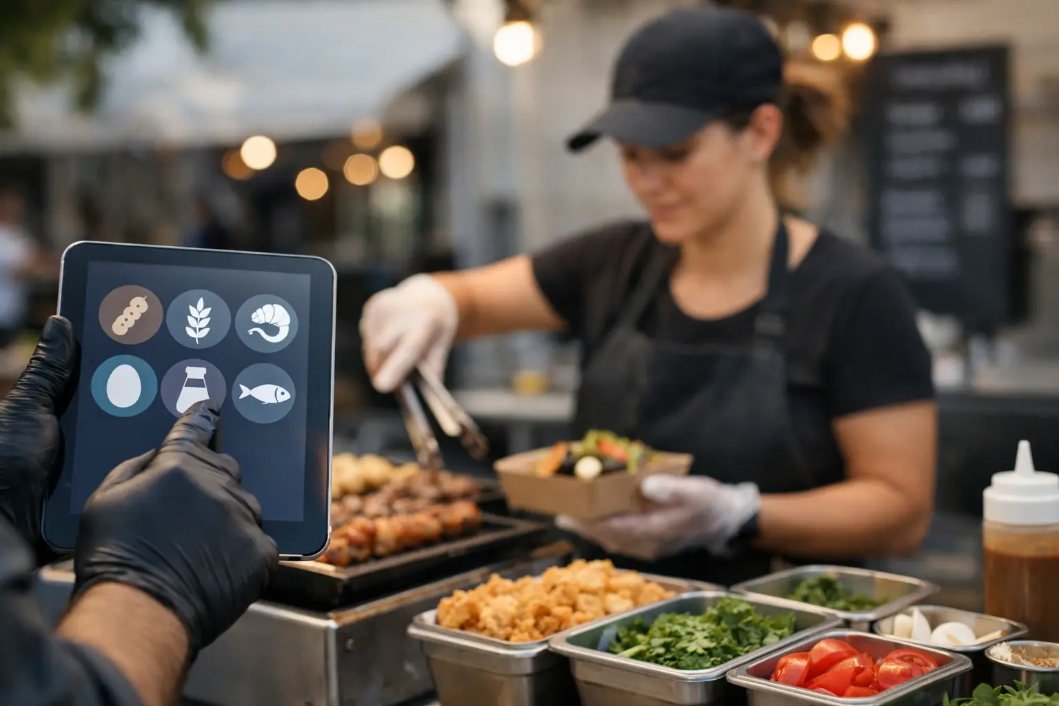 Allergen Tracking for Food Stalls That Works