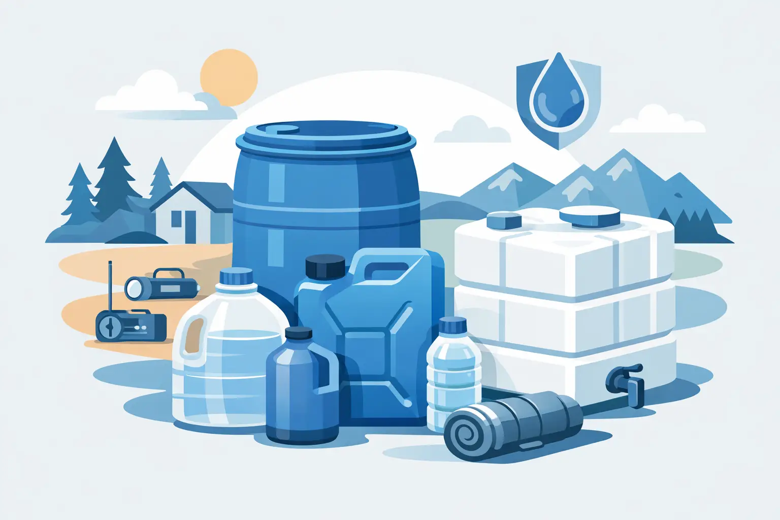 Water Storage Container Guide for Preppers