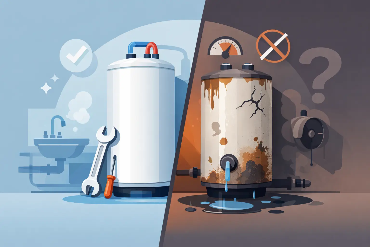 Water Heaters: When Repair Stops Making Sense