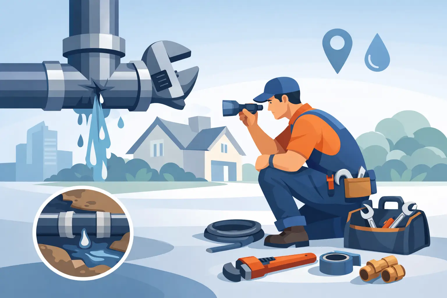 Water Pipe Leak Repair Near Me: What to Do