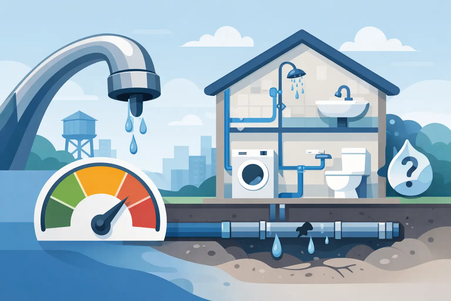 What Causes Low Water Pressure in Your Home?