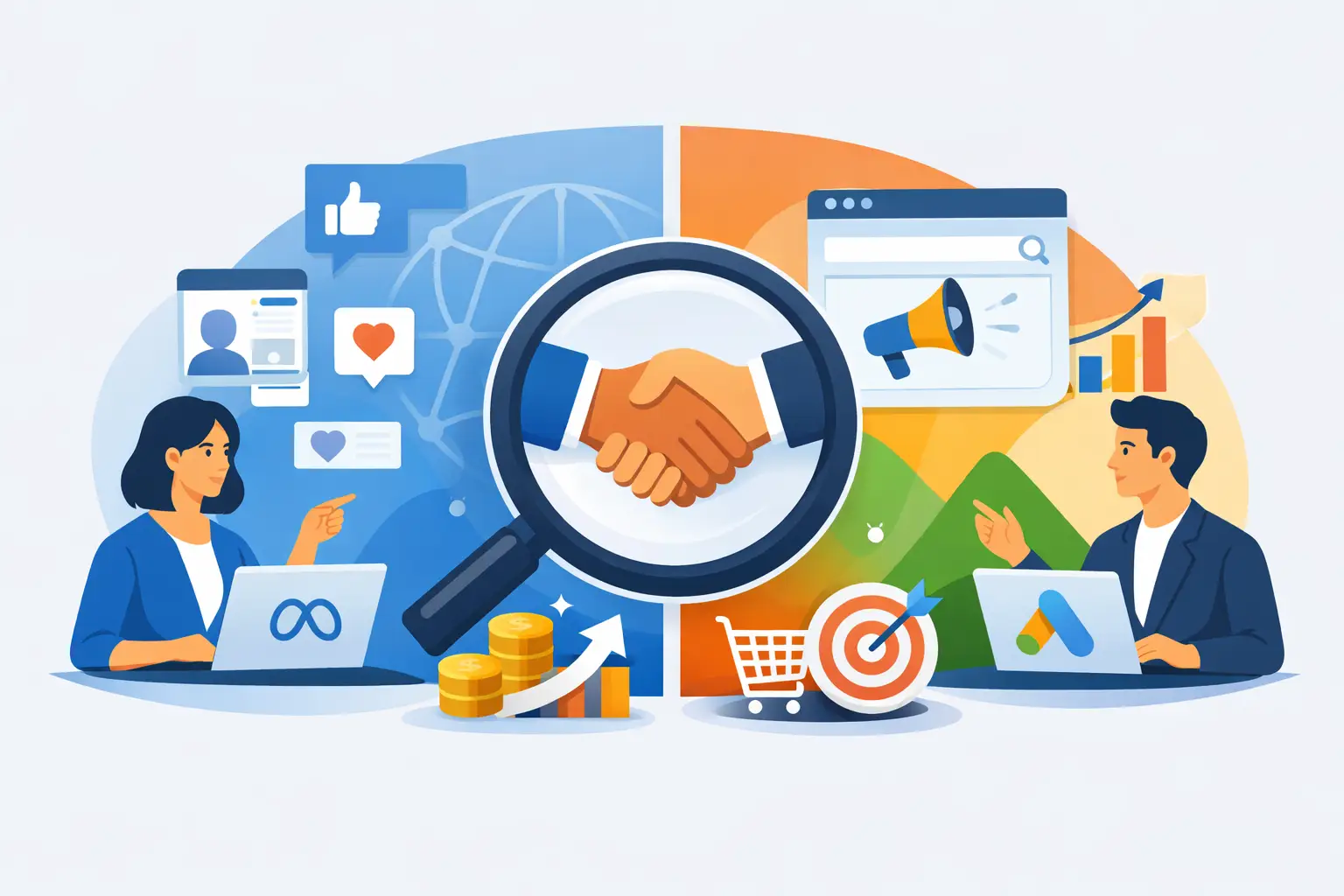 Meta Ads versus Google Ads voor meer klanten
