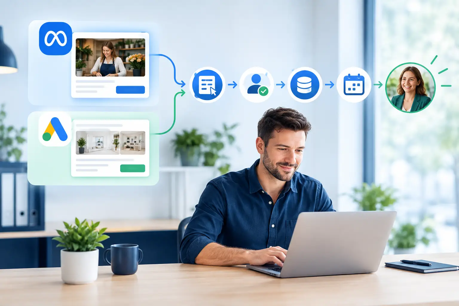 Meta advertenties versus Google Ads vergelijken