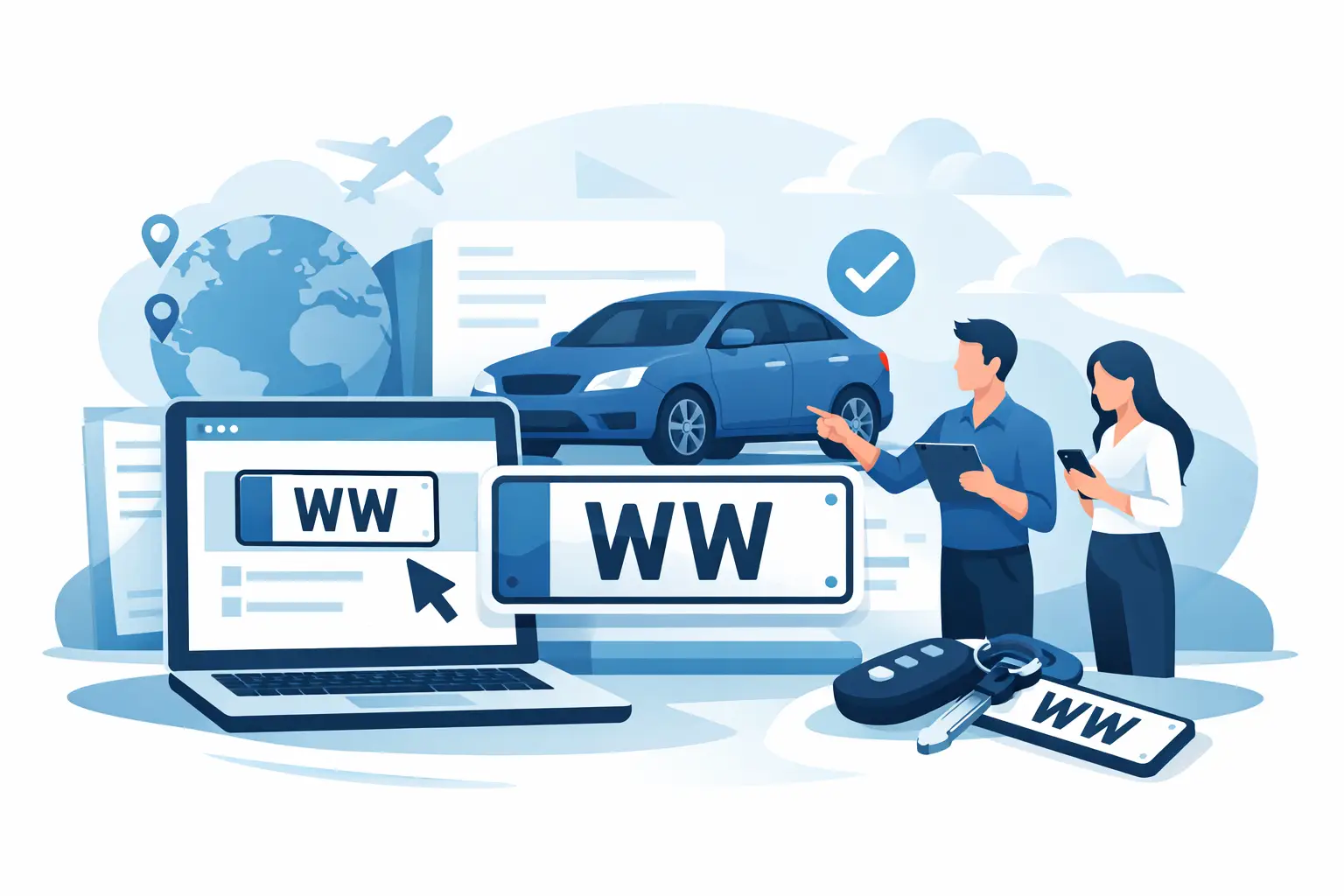 Bien choisir une plaque provisoire WW en ligne
