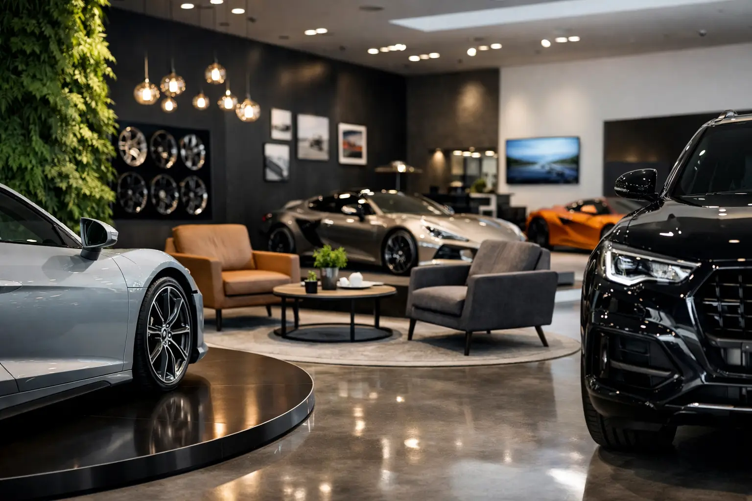 12 idées déco showroom automobile qui marquent