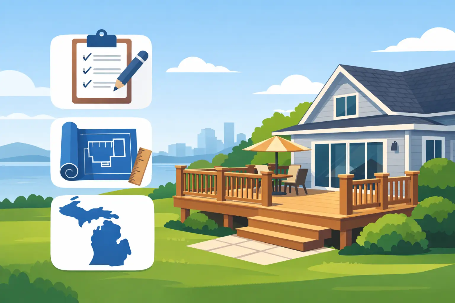 Deck Permit Requirements Michigan Homeowners Need