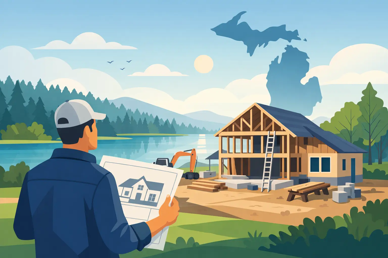 Can I Build My Own House in Michigan Legally?