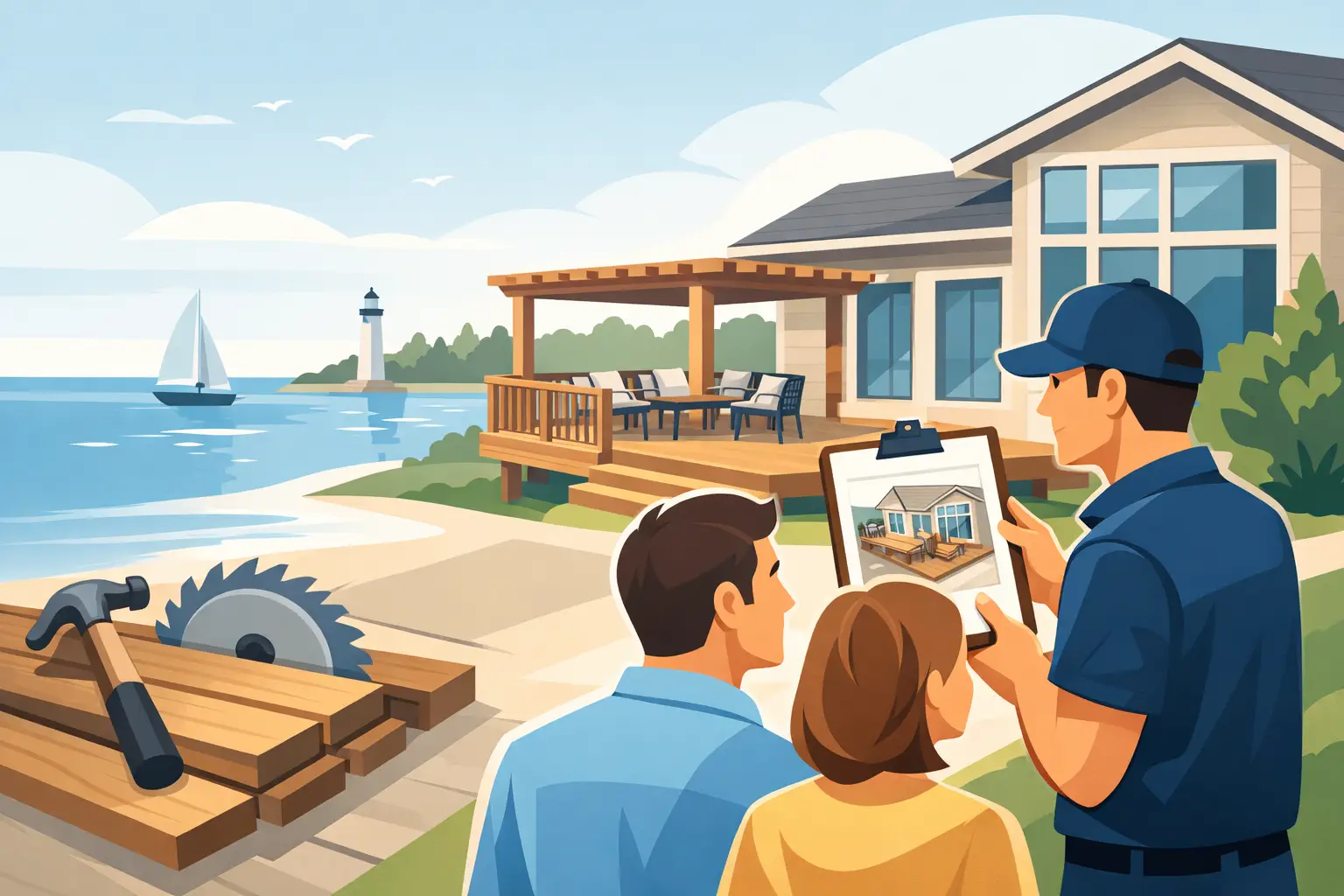 Choosing a Deck Builder in Grosse Pointe Michigan