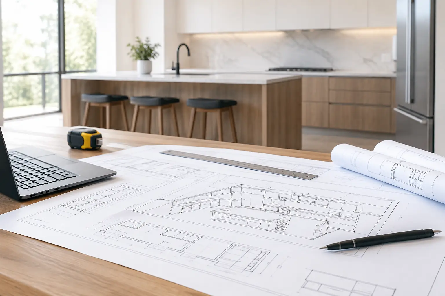 Kitchen Technical Drawings for Installers