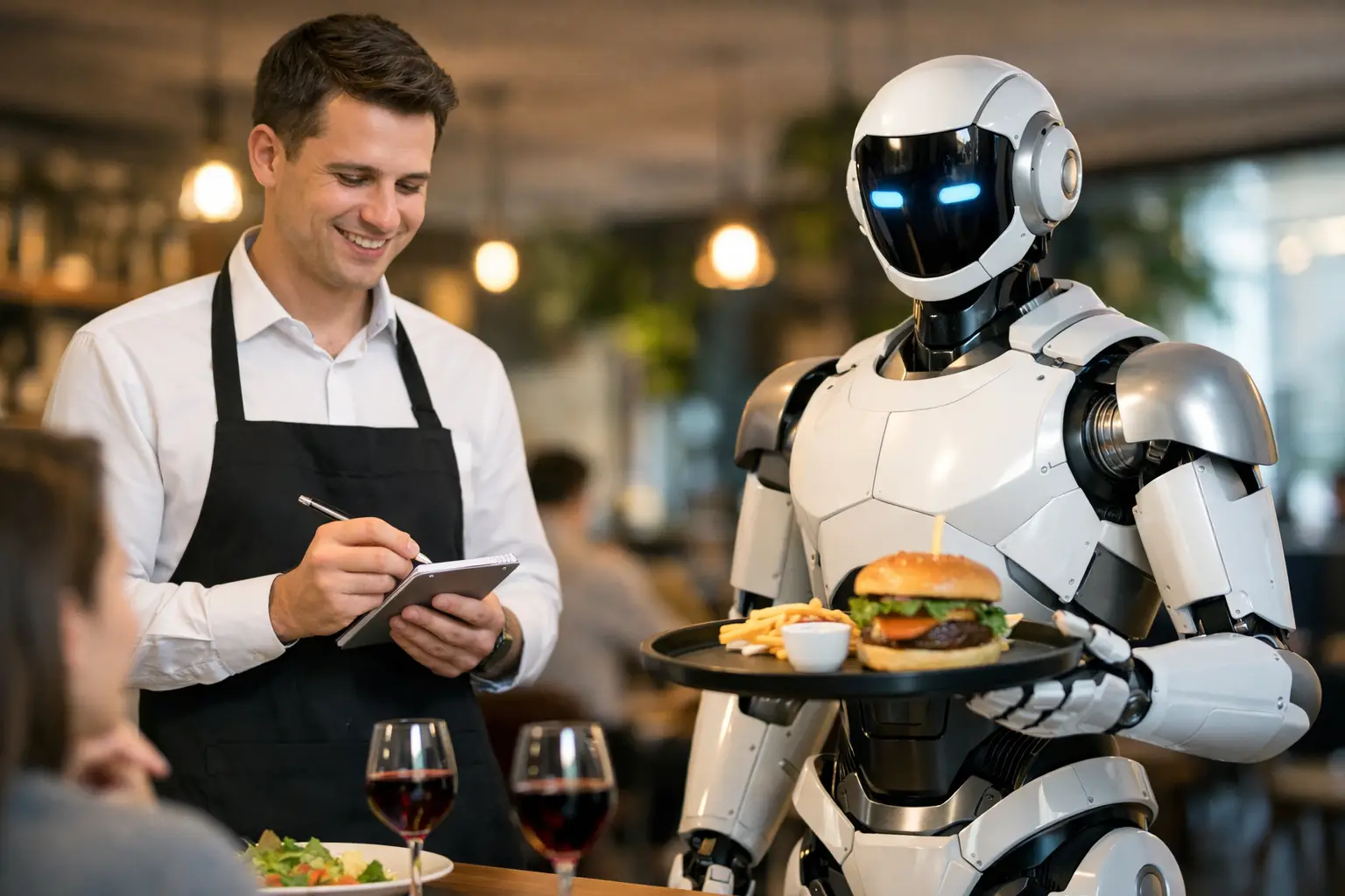 AI εξυπηρέτηση ή επιπλέον προσωπικό στην εστίαση;