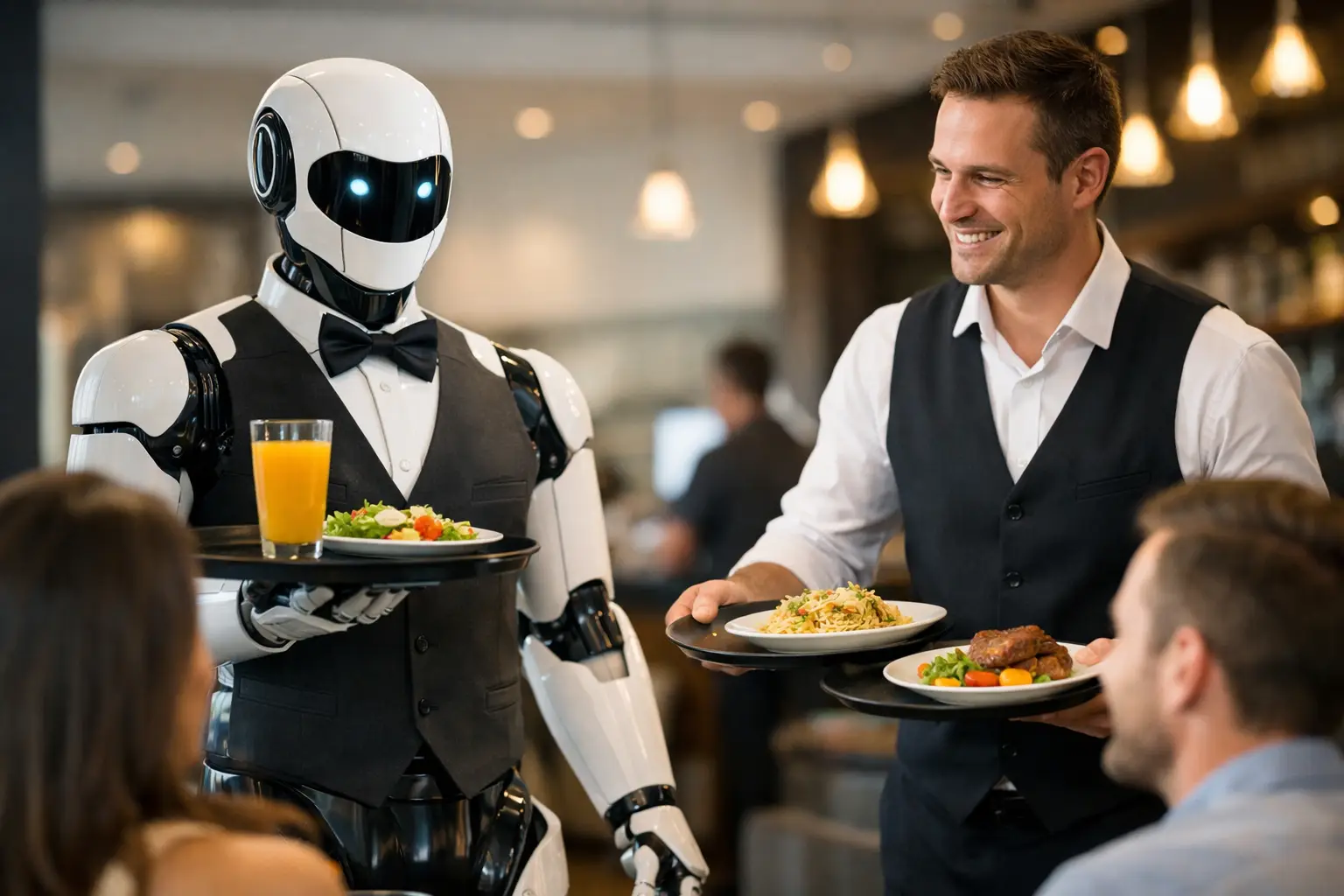 AI σερβιτόρος ή κλασική ενημέρωση στην εστίαση