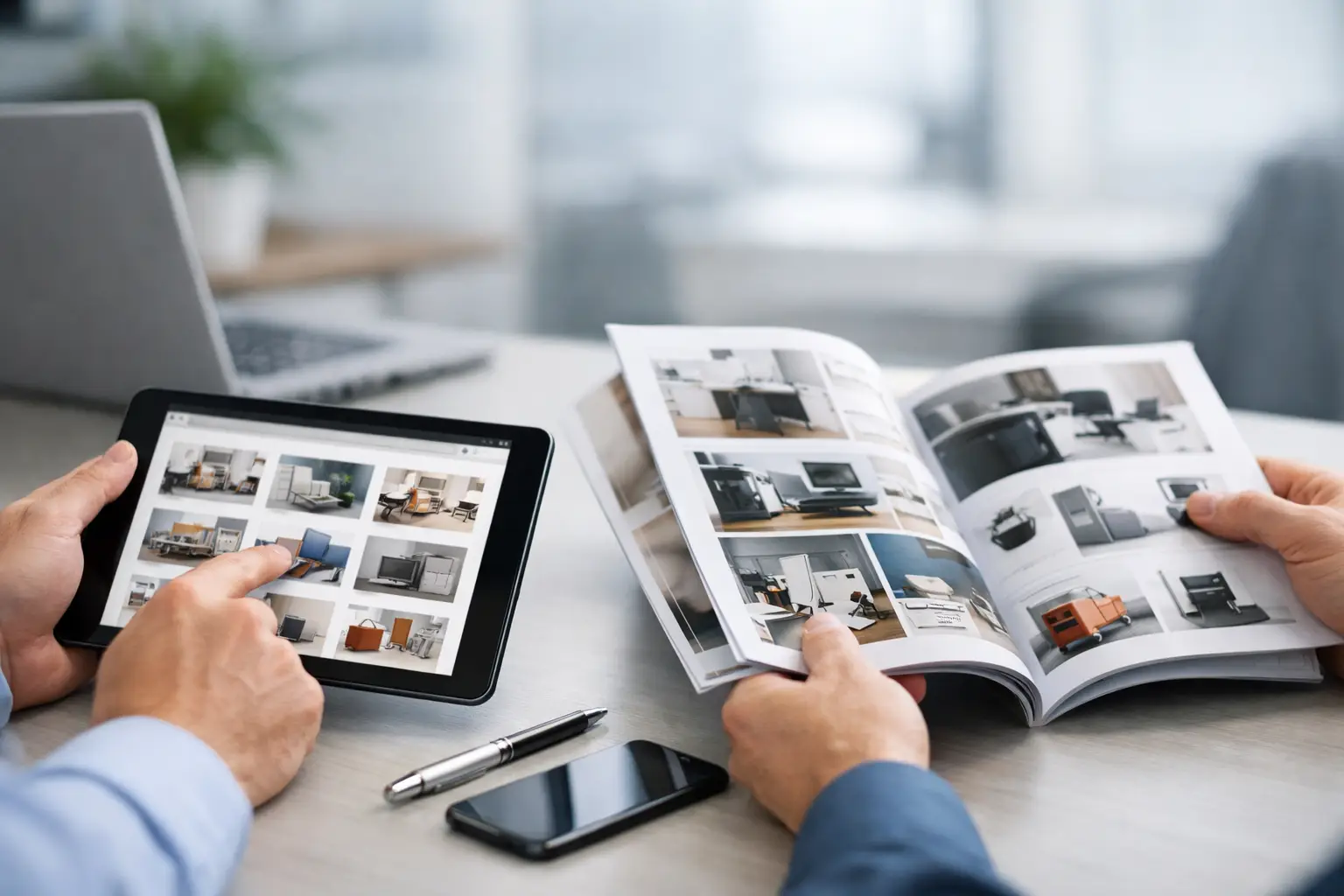 Catálogo digital ou PDF comercial vende mais?