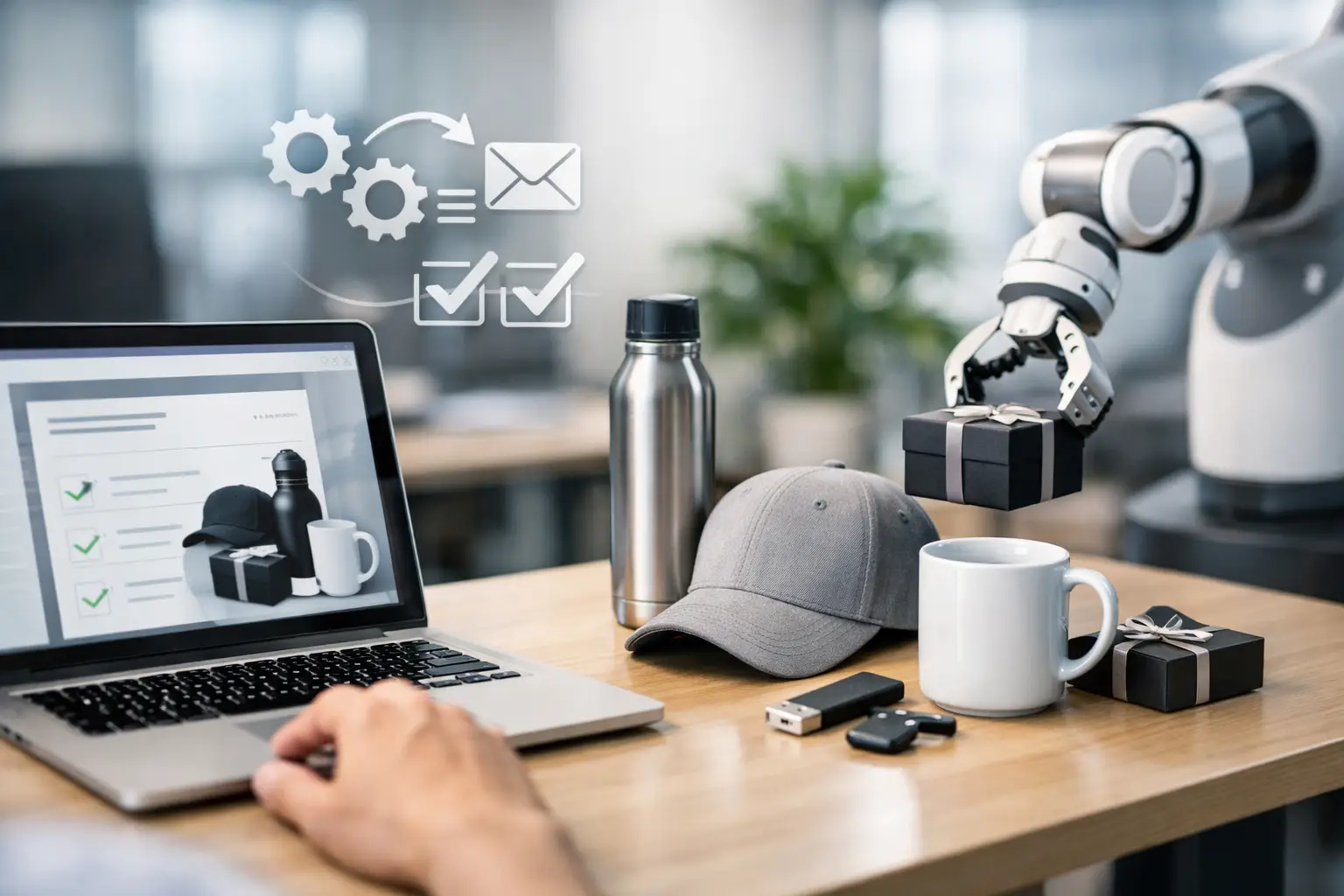 Como automatizar orçamento de brindes