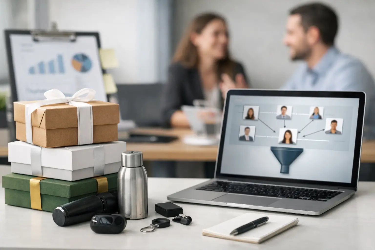 Como organizar leads de brindes sem perder vendas