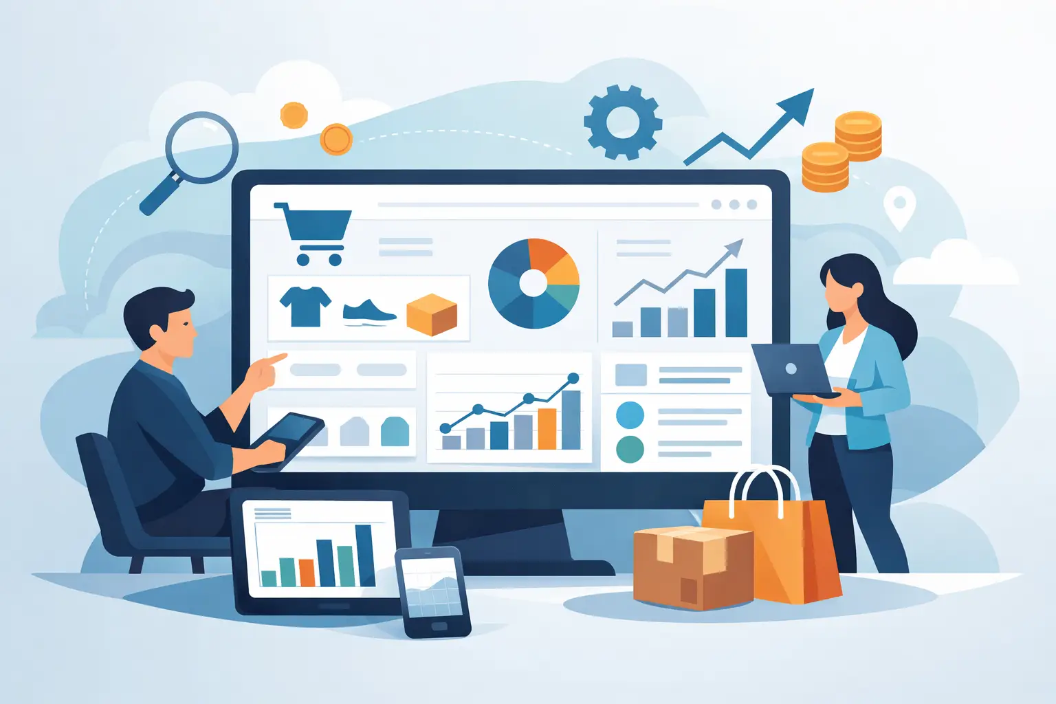 E-commerce dashboard laten bouwen voor echte grip